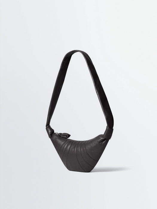 Small Croissant bag BG0003 LL095DARK CHOCOLATE BR490 LEMAIRE 