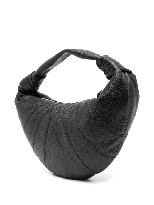 Mini Fortune Croissant tote bag BG0125 LL0018BLACK BK999 LEMAIRE 