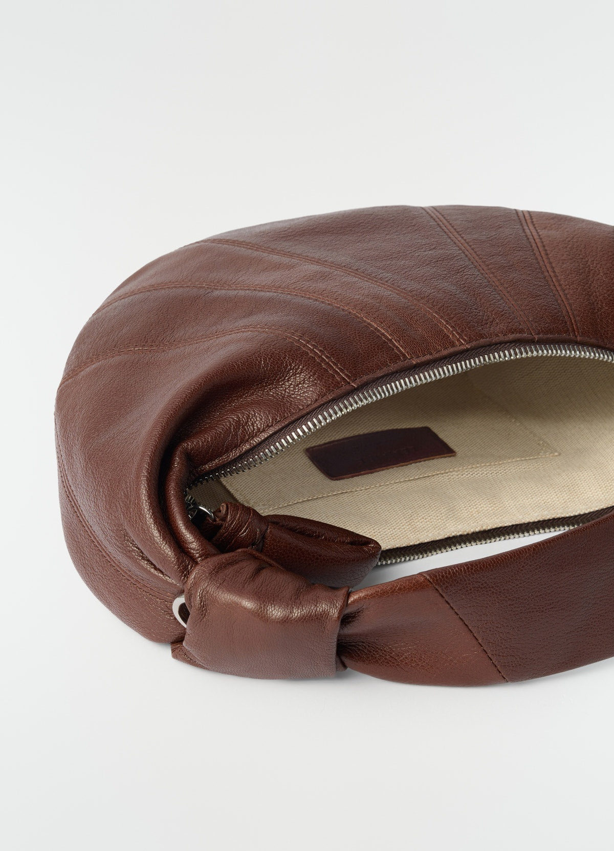 Mini fortune Croissant bag BG0237 LL0247ROASTED PECAN BR503 LEMAIRE 