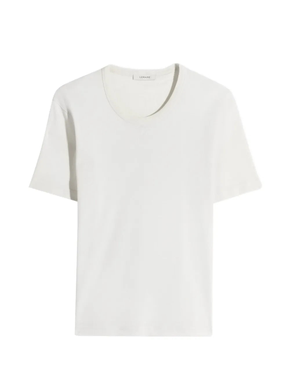 Cotton T-shirt TS0002 LJ1016LIGHT CREAM WH048 LEMAIRE 