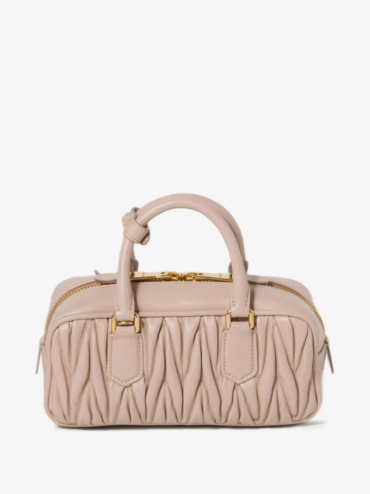 Arcadie matelassé leather tote bag 5BB142 VOON AN88F0236 MIU MIU 