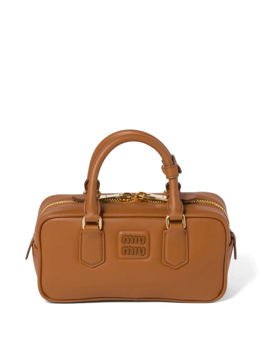 Regular Arcadie leather tote bag 5BB142 VOON ACR3F0046 MIU MIU 