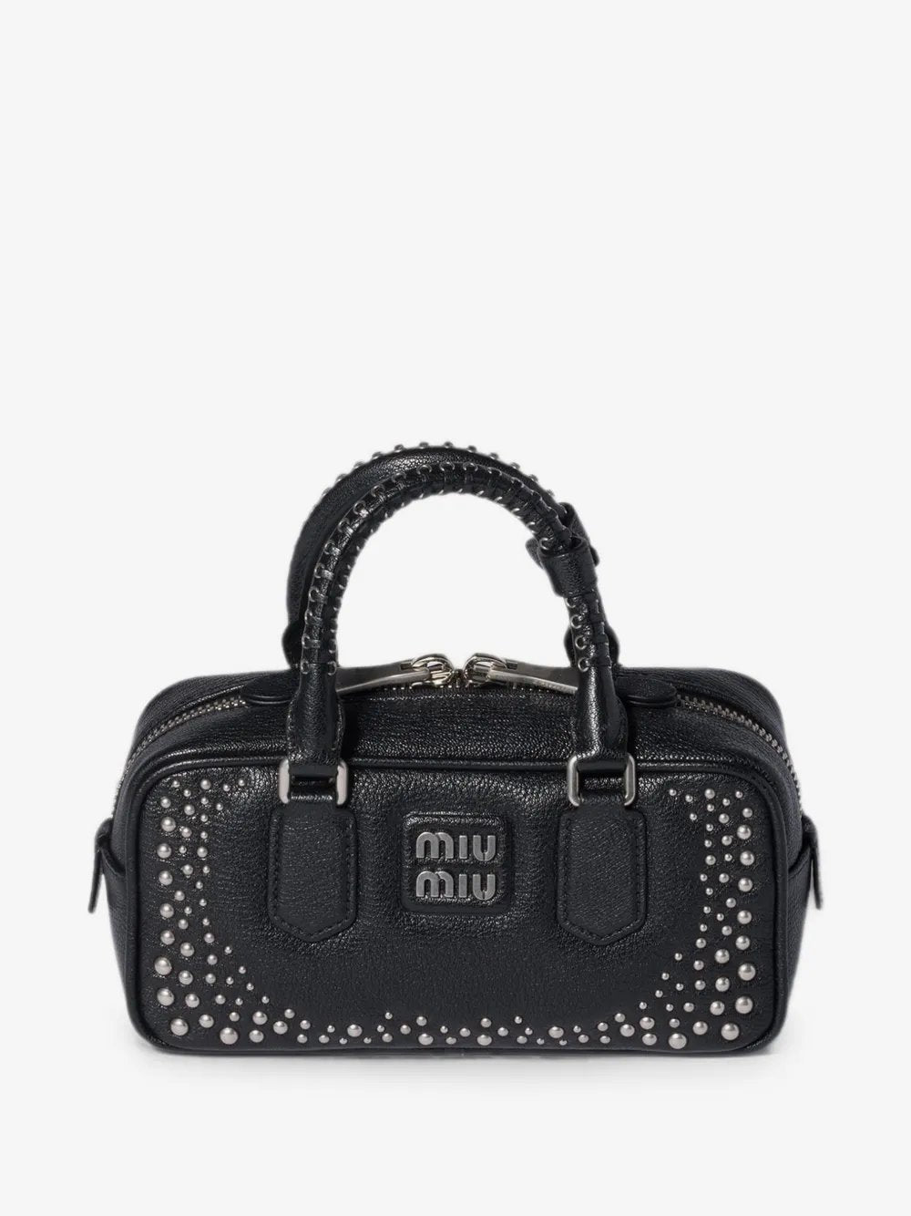 Arcadie studded leather bag 5BB142 V  OB1  2ZSQF0002 MIU MIU 