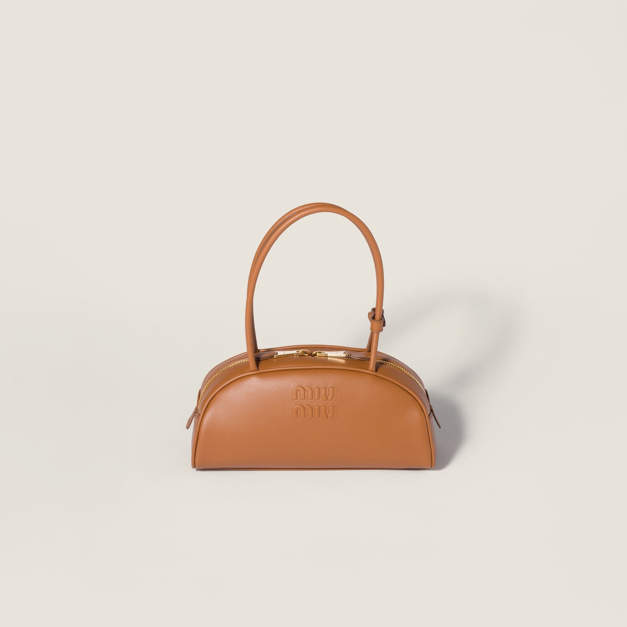 Beau leather medium bag 5BB193 V OOO 2CRWF0046 MIU MIU 
