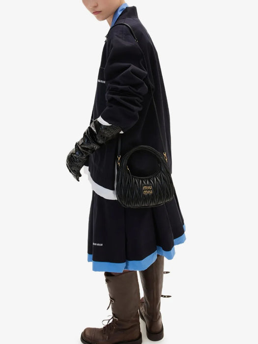 Wander hobo bag in quilted nappa leather 5BC125 VOOY AN88F0002 MIU MIU 