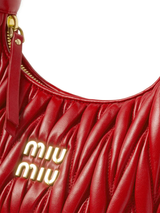 Wander matelassé nappa leather bag 5BC125 V OOY AN88F0011 MIU MIU 