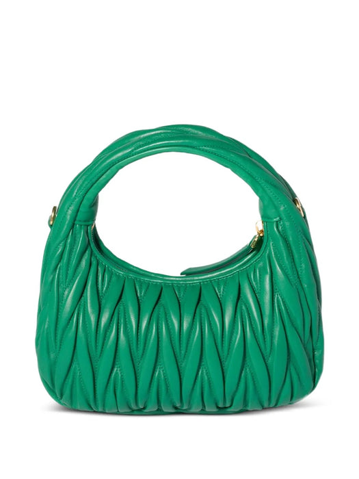 Wander matelassé nappa-leather bag 5BC125 V OOY AN88F0458 MIU MIU 
