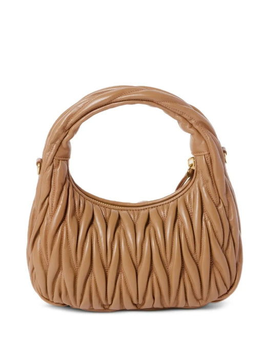 Wander matelassé leather clutch bag 5BC125 V OOY AN88F098L MIU MIU 