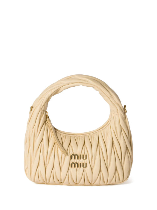 Wander hobo bag in quilted nappa 5BC125 V OOY AN88F0K57 MIU MIU 