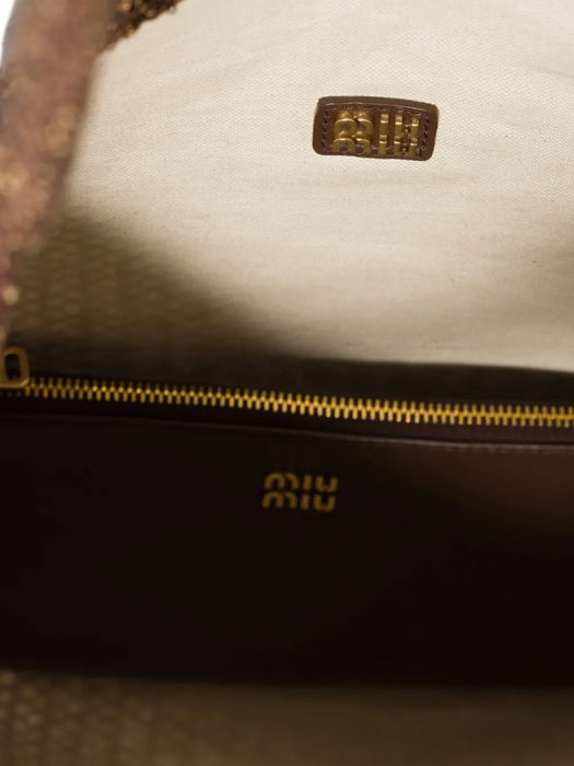 Ivy sequin mesh bag 5BG231 V OLO ACP8F0324 MIU MIU 