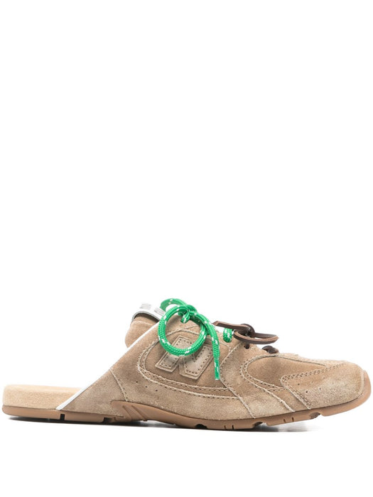 New balance x miu miu 530 sl faded suede mules 5E333E F005 Z5OF0379 MIU MIU 