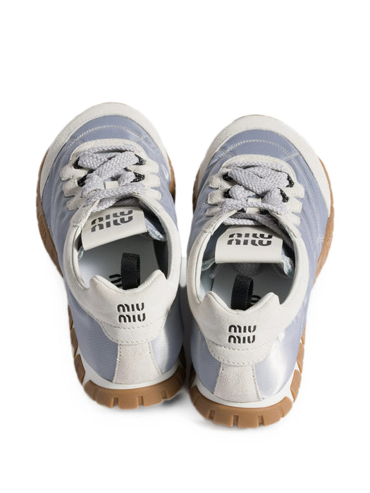 Tyre technical-fabric and suede sneakers 5E417E FD005 3ZOFF0D5X MIU MIU 