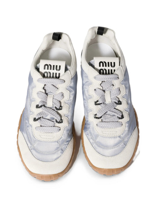 Tyre technical-fabric and suede sneakers 5E417E FD005 3ZOFF0D5X MIU MIU 