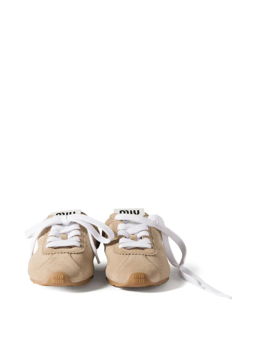 Plume suede sneakers 5E467E F 005 054F0F24 MIU MIU 