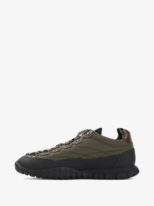 Technical fabric and leather sneakers 5E760E F 005 FKSF0161 MIU MIU 