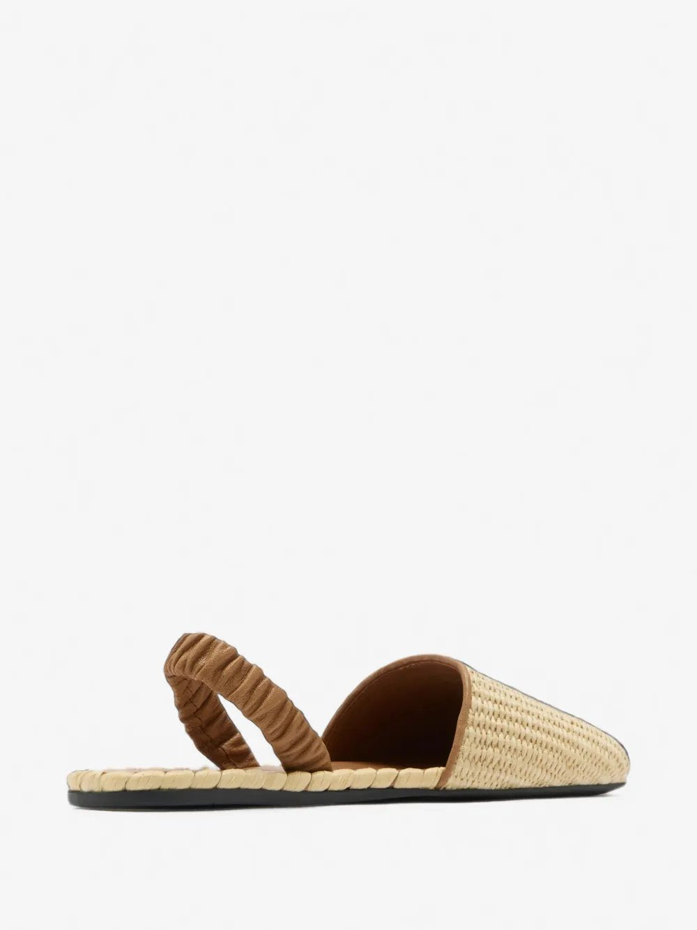 Woven slingback sandals 5F713E F 005 3LOMF0018 MIU MIU 