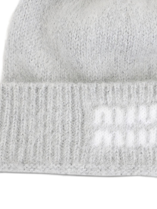 Mohair beanie 5HC378 2CQDF0031 MIU MIU 