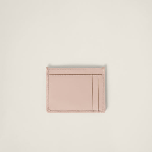 Matelassé nappa leather card holder 5MC076 AFPPF0236 MIU MIU 