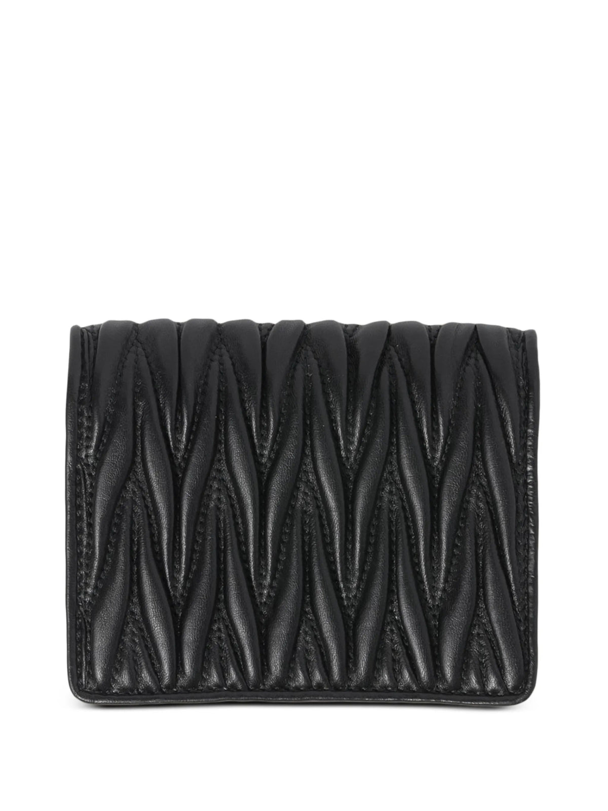 Small Matelassé nappa-leather wallet 5MV204 AFPPF0002 MIU MIU 