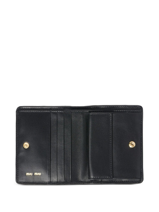Small Matelassé nappa-leather wallet 5MV204 AFPPF0002 MIU MIU 