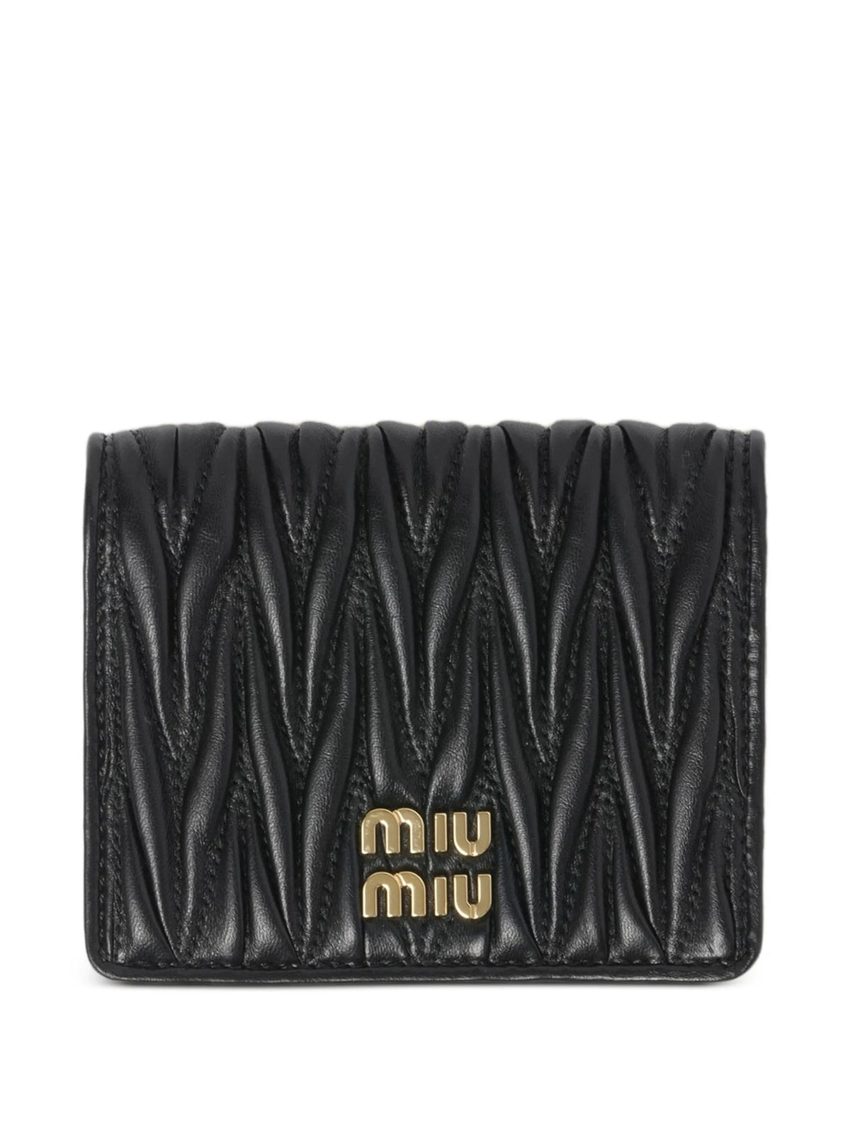 Small Matelassé nappa-leather wallet 5MV204 AFPPF0002 MIU MIU 