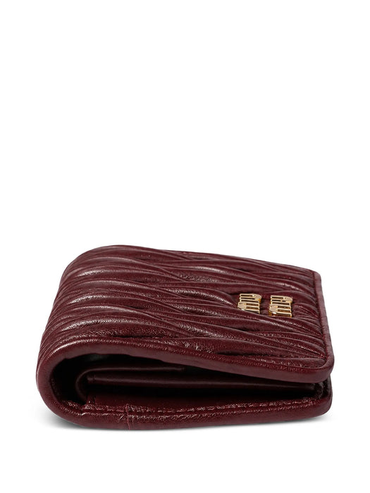 Small matelassé leather wallet 5MV204 AFPPF0007 MIU MIU 