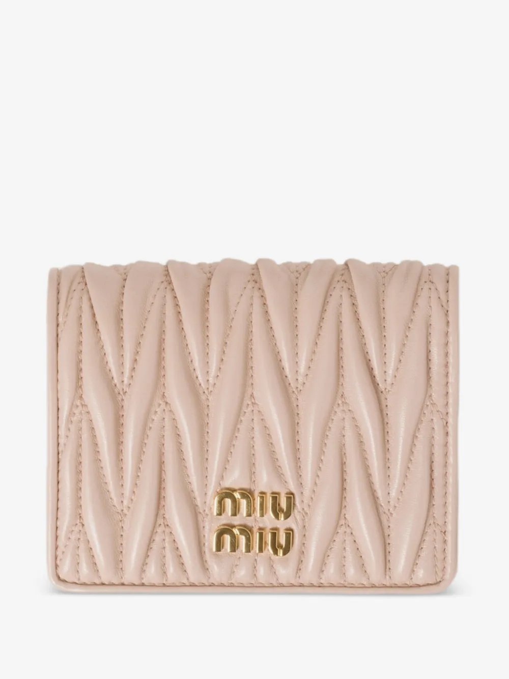Small matelassé wallet 5MV204 AFPPF0236 MIU MIU 