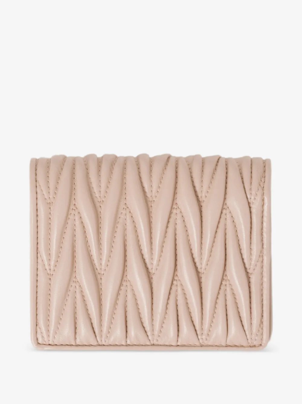 Small matelassé wallet 5MV204 AFPPF0236 MIU MIU 