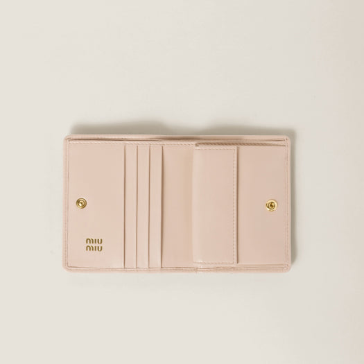 Small matelassé wallet 5MV204 AFPPF0236 MIU MIU 