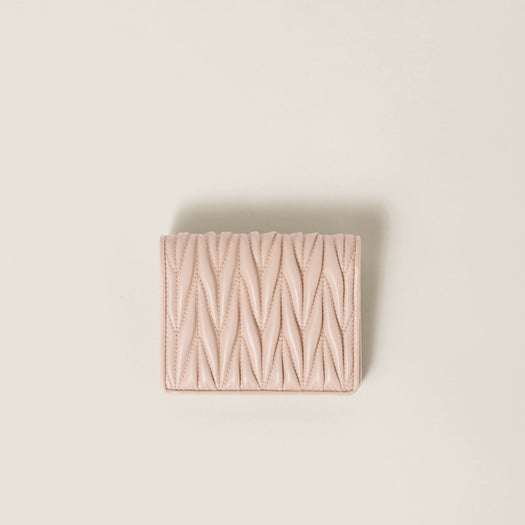 Small matelassé wallet 5MV204 AFPPF0236 MIU MIU 