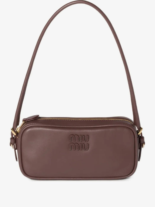Leather pouch 5NE024 AF8WF0NBL MIU MIU 