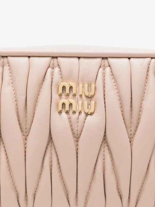 Matelassé nappa leather pouch 5NE024 AFPPF0236 MIU MIU 