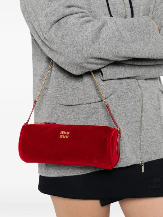 Logo-plaque shoulder bag 5NE851 068F0011 MIU MIU 