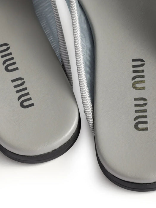 Mesh fabric slippers 5R595E F 005 099F0024 MIU MIU 
