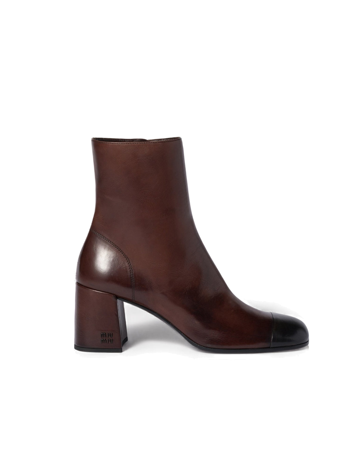 Vitello cerato heels boot 5T786E F 065 3ZQIF0AL3 MIU MIU 