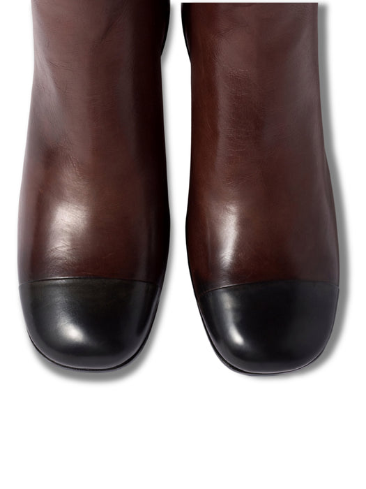 Vitello cerato heels boot 5T786E F 065 3ZQIF0AL3 MIU MIU 