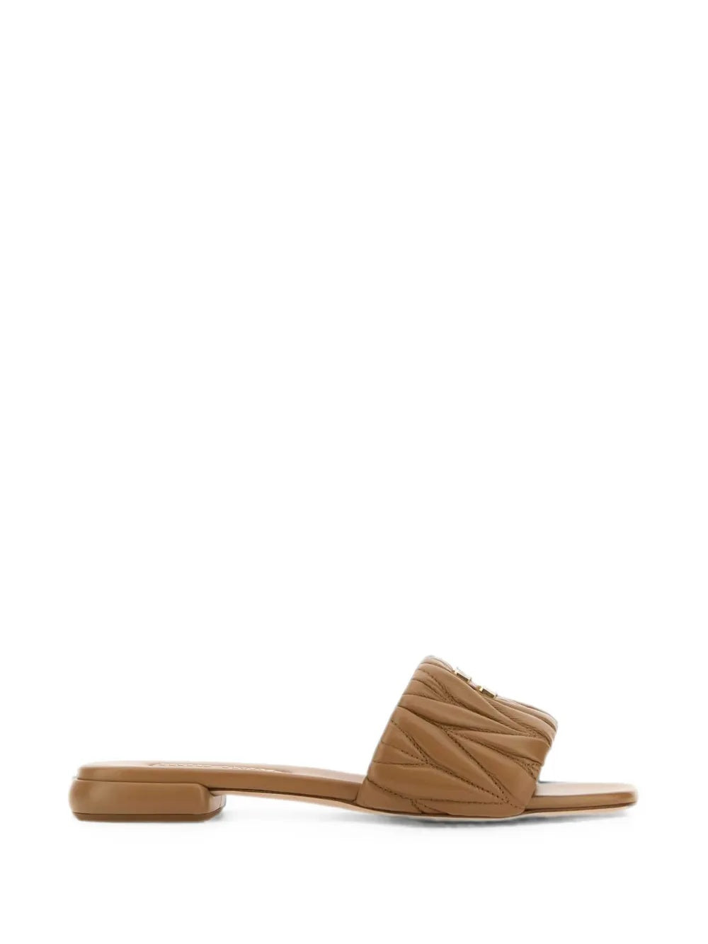 Leather slippers 5XX605 F010 88TF098L MIU MIU 