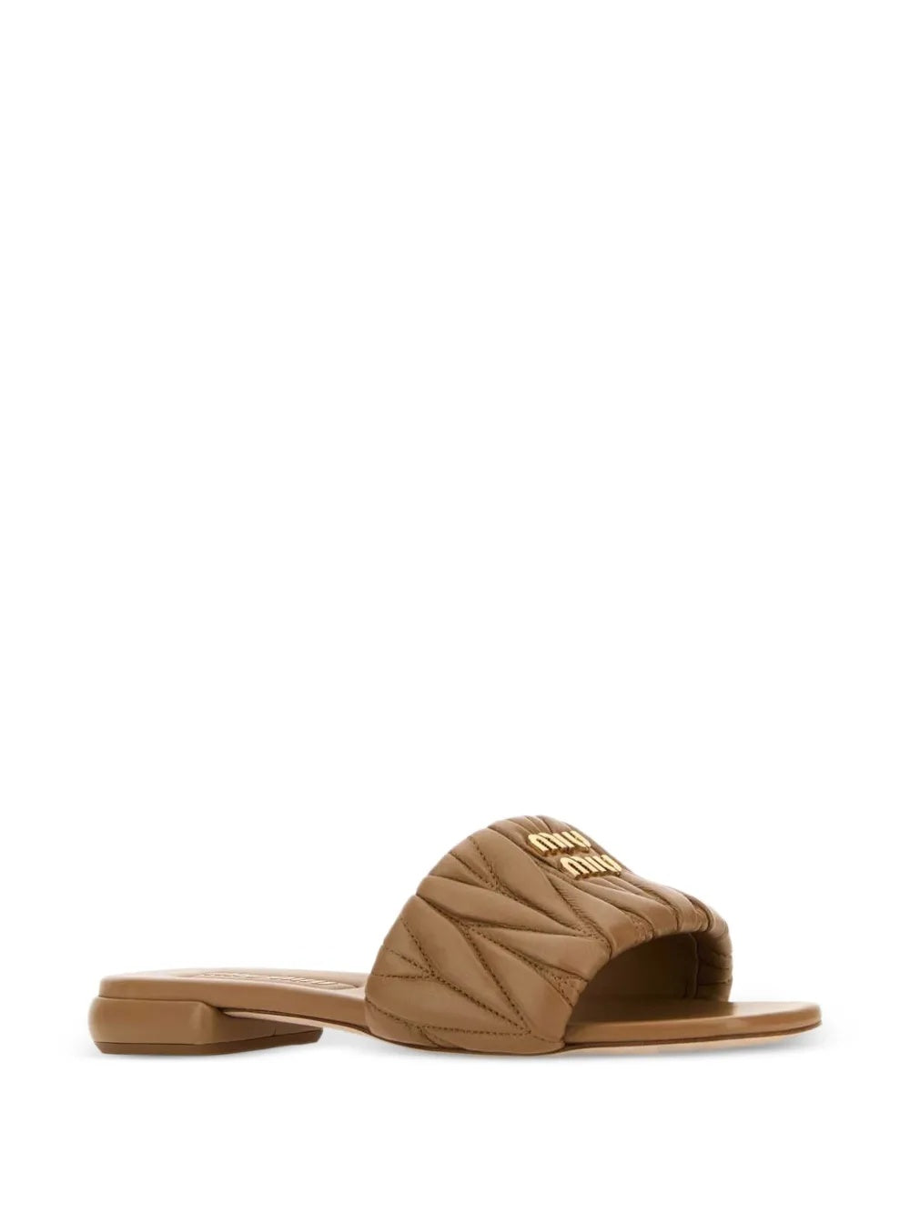 Leather slippers 5XX605 F010 88TF098L MIU MIU 