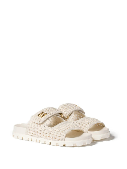 Crochet sandals 5XX675 F 010 2BDFF0304 MIU MIU 