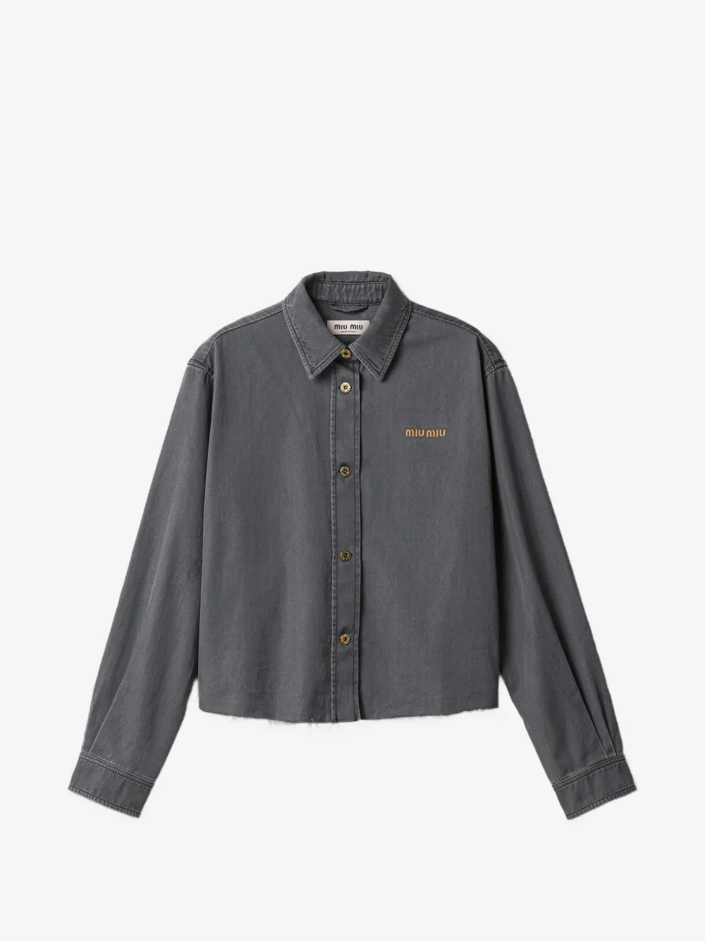 Chambray shirt GWC131 S OOO 15MPF0002 MIU MIU 