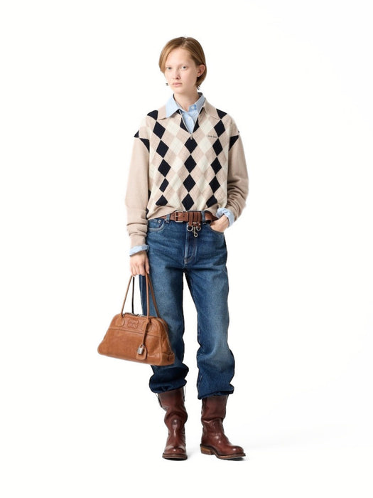 Five-pocket denim jeans GWP574 S OOO 6019F0008 MIU MIU 