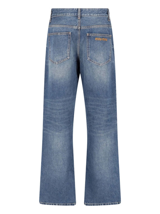 Five-pocket denim jeans GWP608 S OOO 1O6KF0008 MIU MIU 