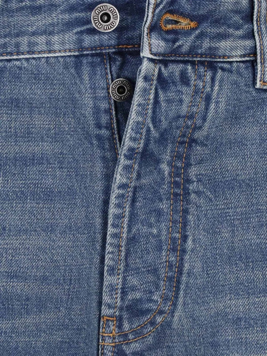 Five-pocket denim jeans GWP608 S OOO 1O6KF0008 MIU MIU 