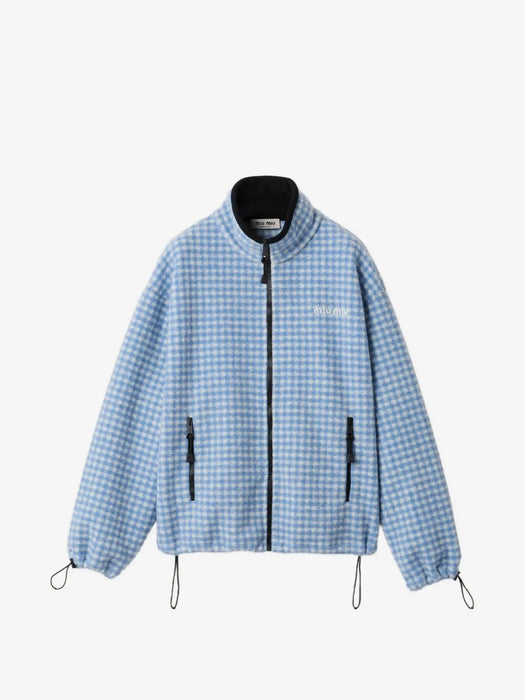 Logo-embroidery cardigan MJL042 S OOO 6375F0UB3 MIU MIU 