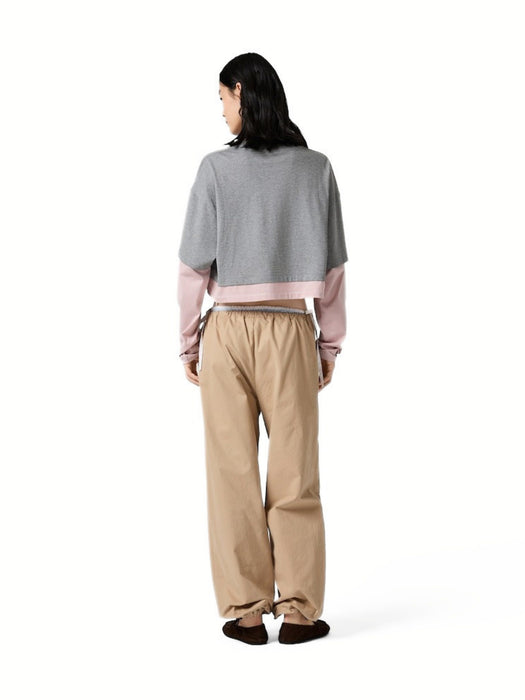 Cotton jersey t-shirt MJL135 S OOO 17ORF0L5D MIU MIU 