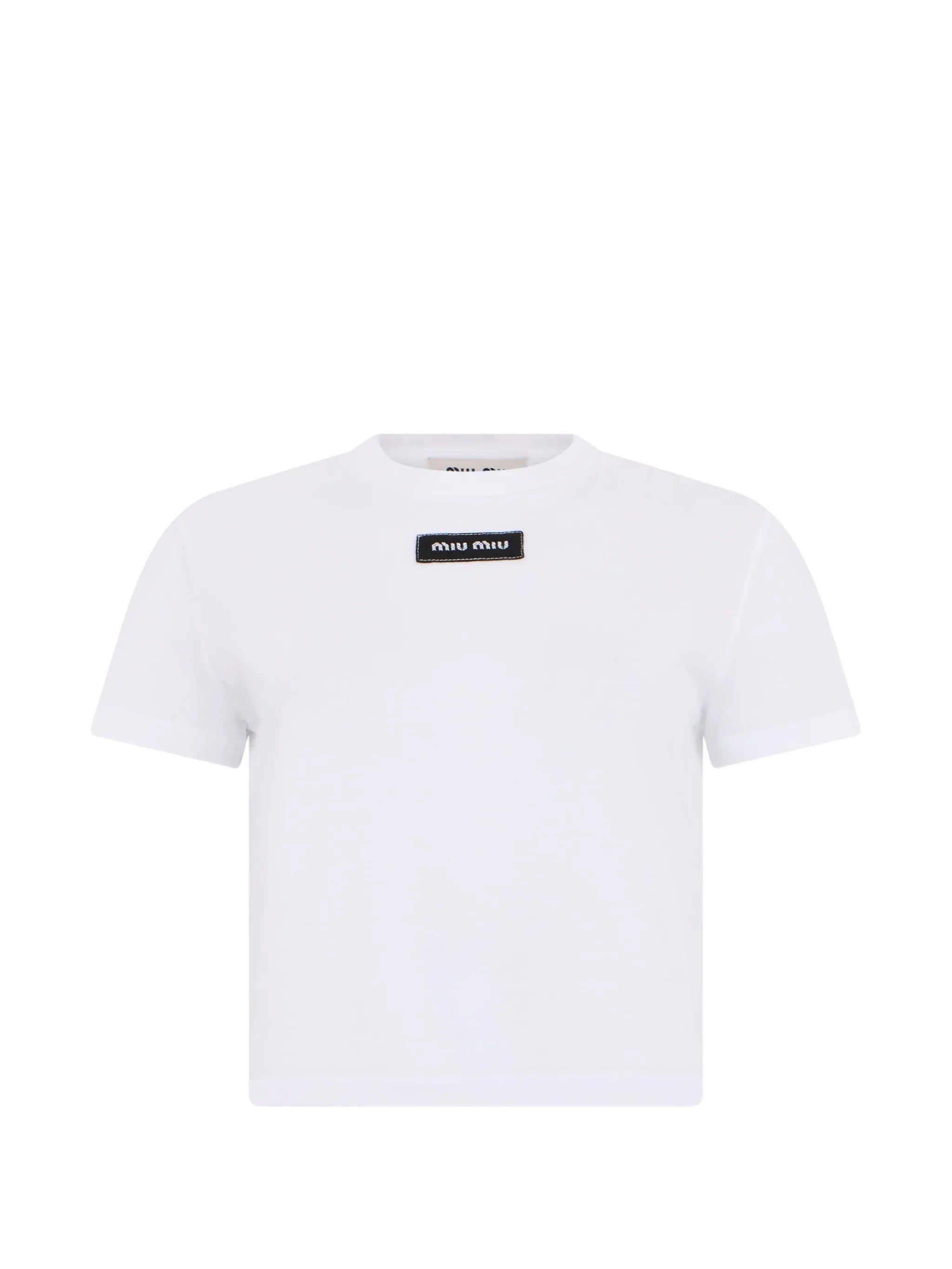 Jersey T-Shirt MJNA45 S OOO 6398F0009 MIU MIU 