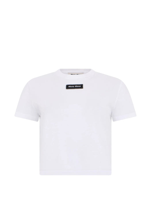 Jersey T-Shirt MJNA45 S OOO 6398F0009 MIU MIU 