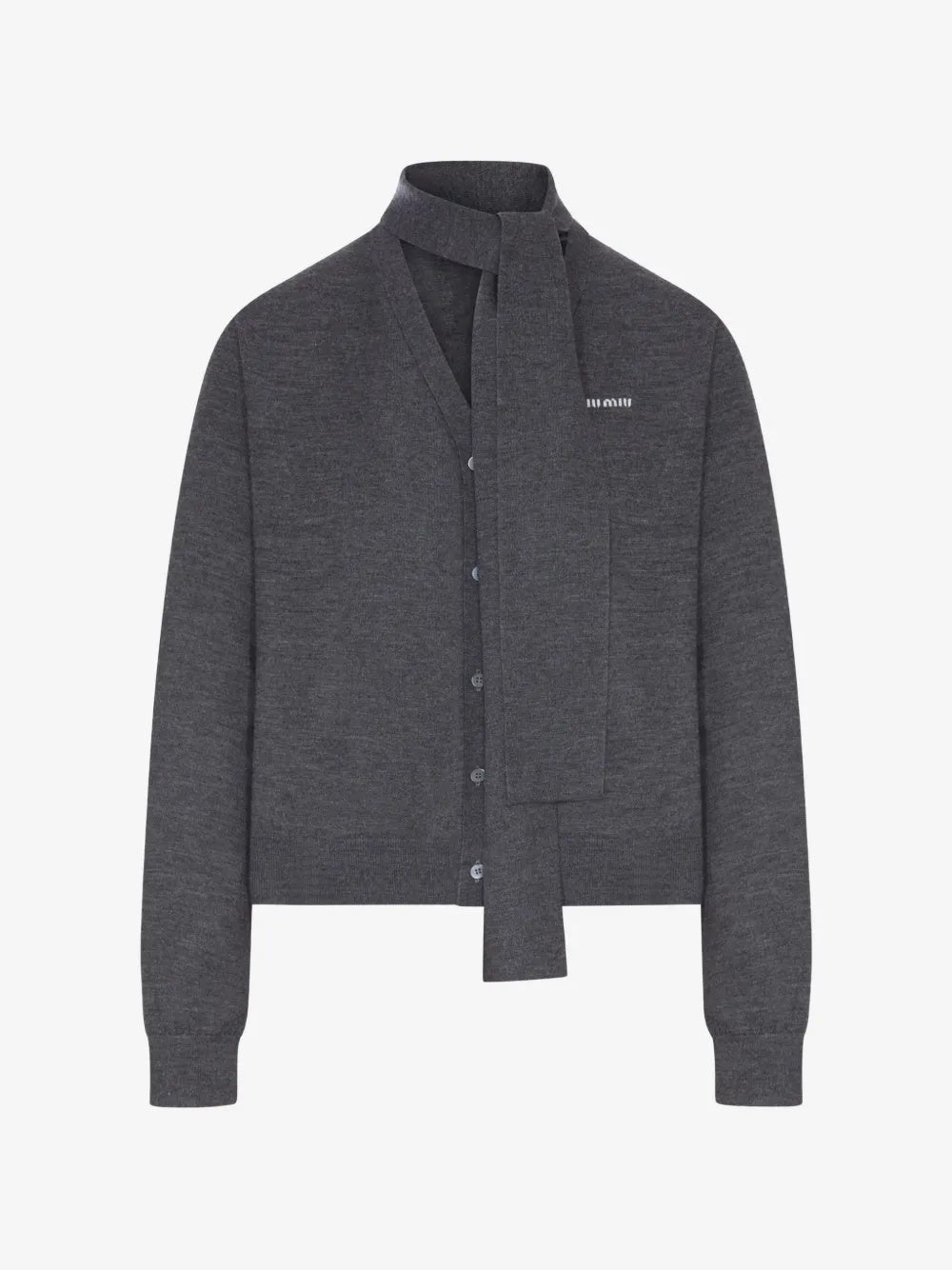 Wool cardigan MMF03X S OOO 6068F0308 MIU MIU 