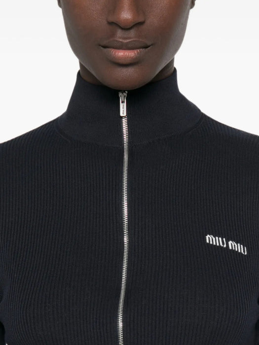 Cotton cardigan MMF04B S OOO 12ZLF0008 MIU MIU 