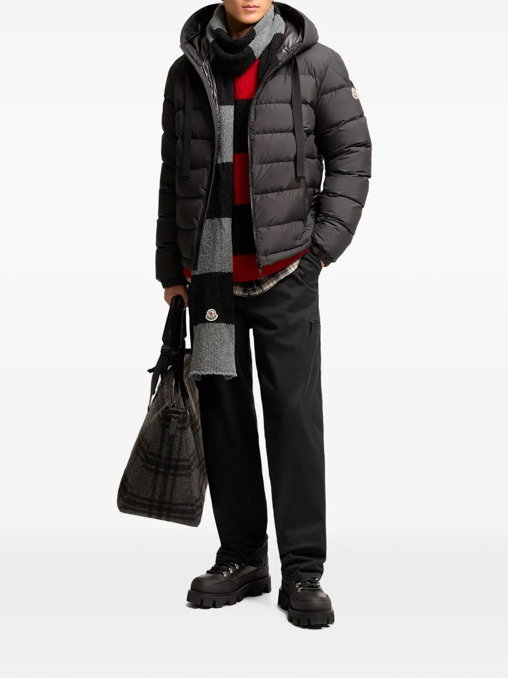 Hooded padded jacket L2091 1A00236 597YW 999 MONCLER 